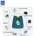 unisex waterproof travel beach backpack,Children dry and wet separation swimming bag